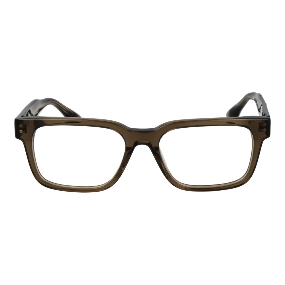 Trussardi Brillengestell aus braunem Acetat